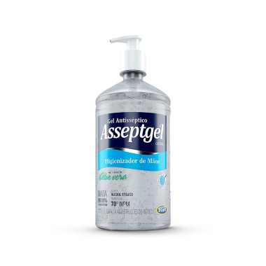 Álcool Gel 70° Pump 420g - Asseptgel Álcool Gel 70° Pump 420g - Asseptgel