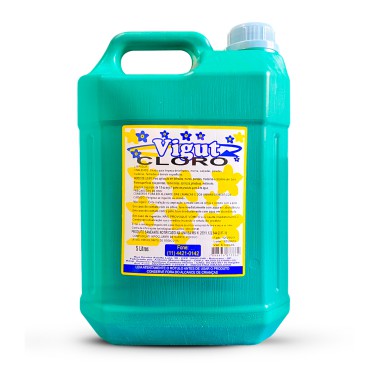 Hipoclorito de Sódio 2,5% Vigut - 5L Hipoclorito de Sódio 2,5% Vigut - 5L