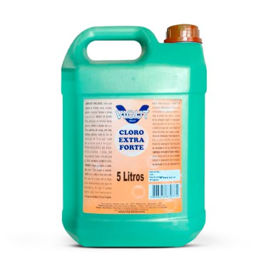 Hipoclorito de Sódio 12% Vigut - 5L  Hipoclorito de Sódio 12% Vigut - 5L