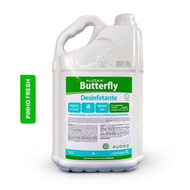 Desinfetante butterfly pinho fresh audax - 5l