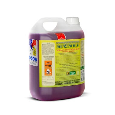 DESINCRUSTANTE ACIDO MINESOLV 5 LTS QUIMINAC DESINCRUSTANTE ACIDO MINESOLV 5 LTS QUIMINAC