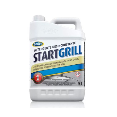 Detergente Desincrustante Concentrado Alcalino StartGrill Start - 5 Litros Detergente Desincrustante Concentrado Alcalino StartGrill Start - 5 Litros