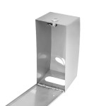 Suporte para Papel Higiênico Cai Cai Quadra Inox - Biovis