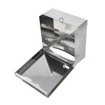 Toalheiro Inox Quadra Escovado - Biovis