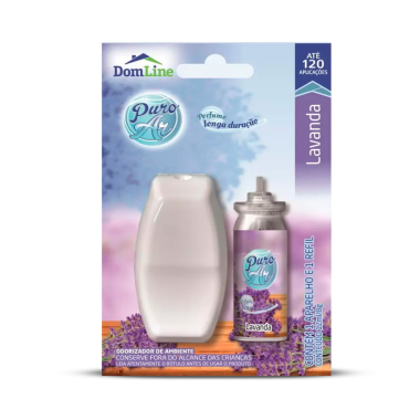 Odorizador Domline Puro Ar - Aparelho com Refil 12ml Odorizador Domline Puro Ar - Aparelho com Refil 12ml