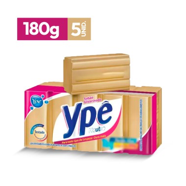 Sabão em Pedra Ypê - Pacote C/ 5 Unid. de 180g Sabão em Pedra Ypê - Pacote C/ 5 Unid. de 180g