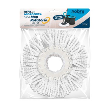 Refil MOP de Microfibra Slim - Nobre Refil MOP de Microfibra Slim - Nobre