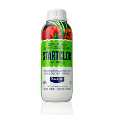 Sanitizante para Frutas e Verduras Startclor 1kg - Cloro Ativo para Higienização Alimentar
