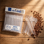 Mexedor de Drink Cristal Mexabem 11cm – Kit 500 Unidades – Ideal para Coquetéis, Café e Eventos