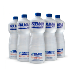 Kit 6 Álcool Líquido 70% Bactericida 1 Litro Sulmar – Eficiência e Proteção Total