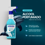 Álcool Perfumado 500ml Frescor das Águas Coperálcool - Limpeza e Perfume Prolongado