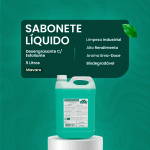 Sabonete Desengraxante Mavaro 5L com Esfoliante - Limpeza Pesada Profissional para Mãos