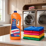 Alvejante Sem Cloro Suprema 1,5L - Removedor de Manchas para Roupas Brancas e Coloridas