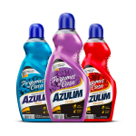 Kit 3 Limpadores Perfumados Azulim 500ml – Alegria, Carinho e Felicidade | Limpeza e Perfume Duradouro