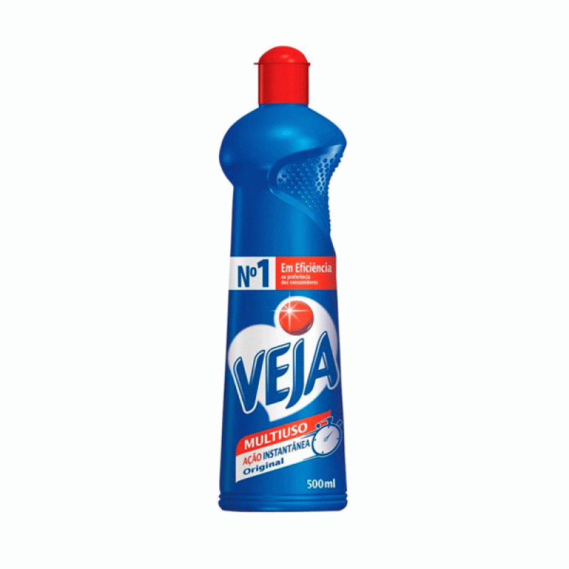 Limpador Multiuso Veja Original 500ml - Eficiência Máxima para Toda a Casa
