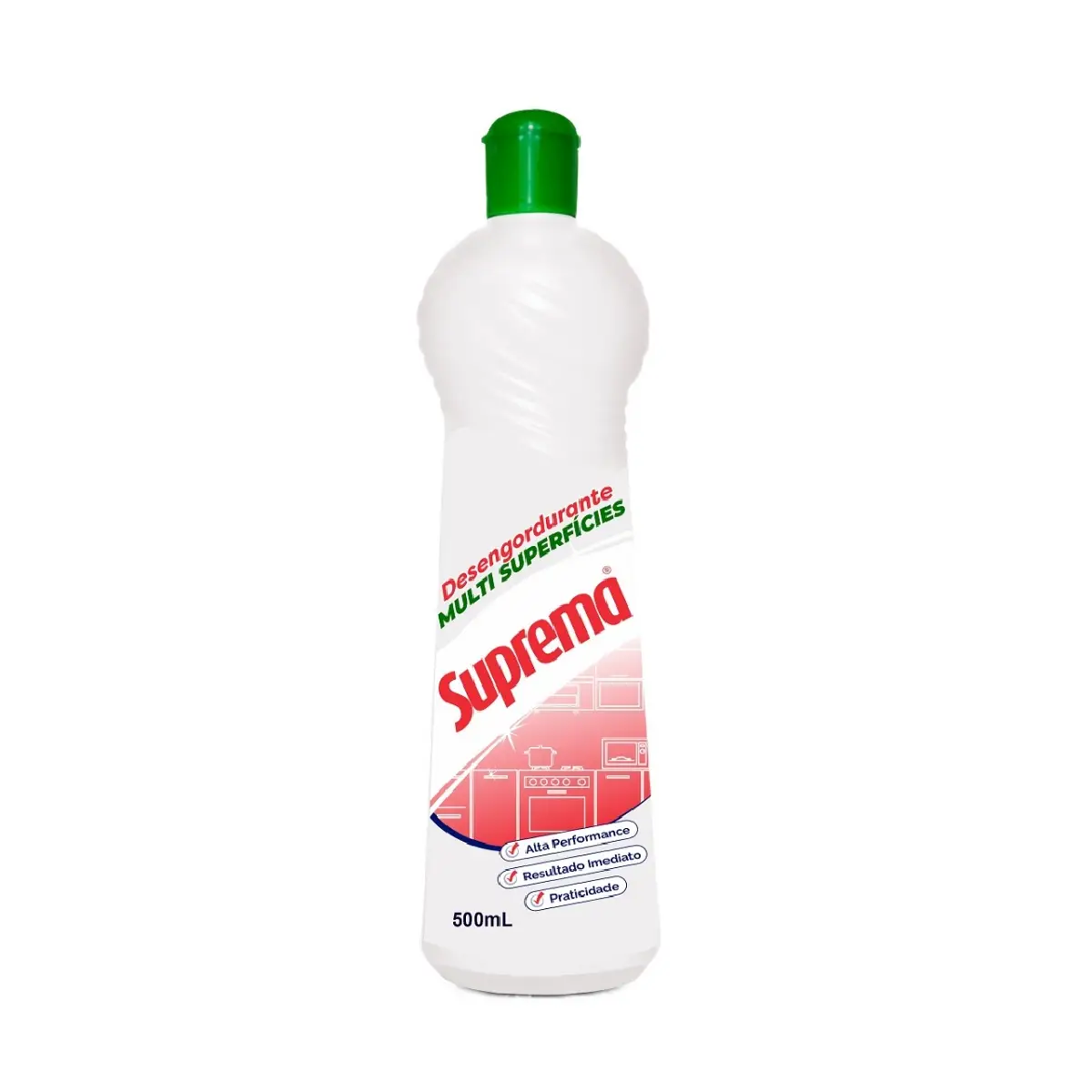 Detergente Desengordurante Multissuperfícies Suprema 500 ml Detergente Desengordurante Multissuperfícies Suprema 500 ml