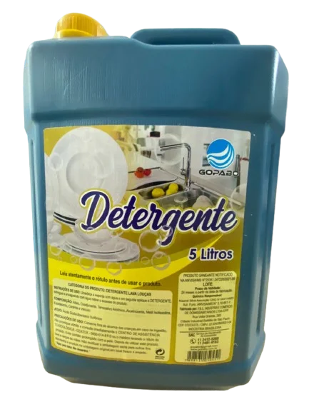 DETERGENTE NEUTRO 5 LTS GOPABO