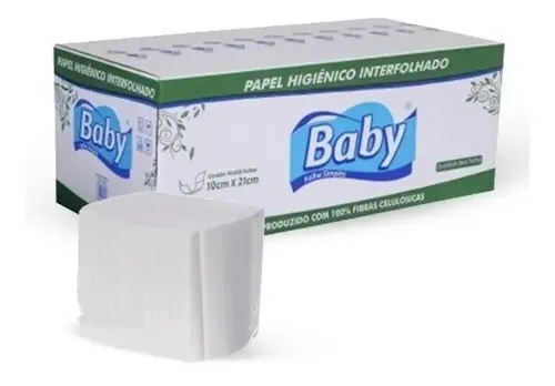 PAPEL HIGIENICO KAI KAI FS 100% CELULOSE C/10000 BABY