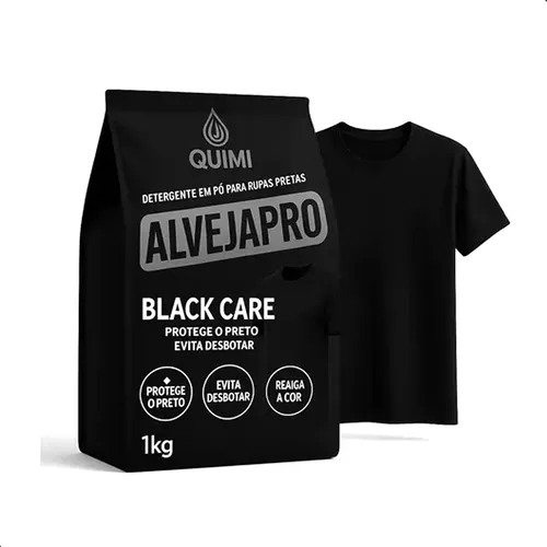 ALVEJANTE S/ CLORO EM PO ALVEJAPRO BLACK CARE 1 KG QUIMIVIDA 