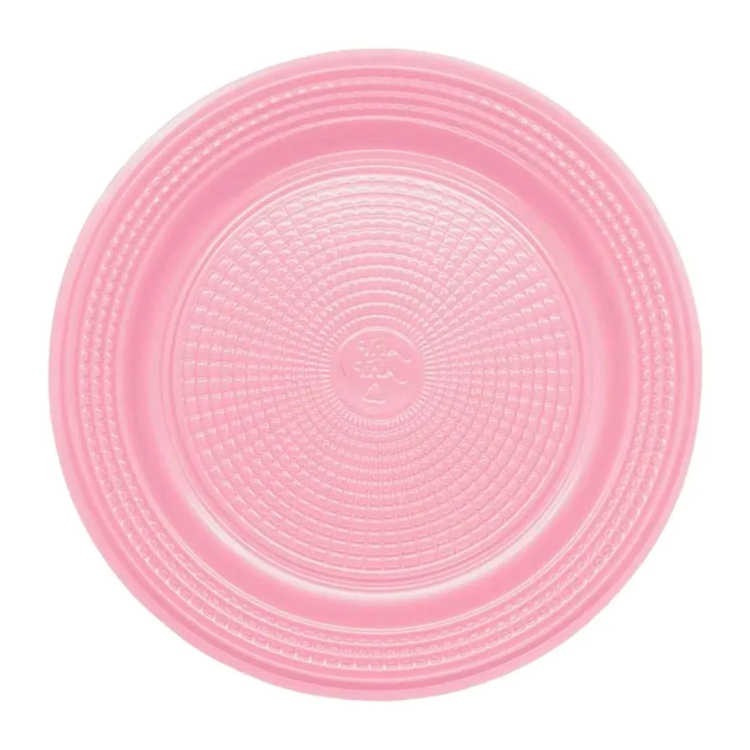 PRATO BOLO 15 CM BIO ROSA C/10 TRIK TRIK
