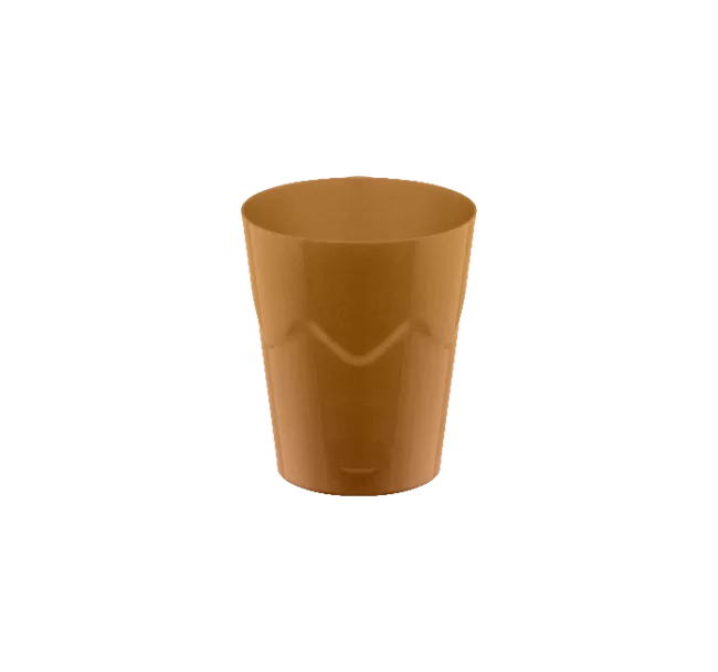 COPO 25 ML MINI DOCE DOURADO C/10 STRAWPLAST
