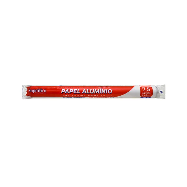 PAPEL ALUMINIO 30X7,5 MTS SUPRATICO